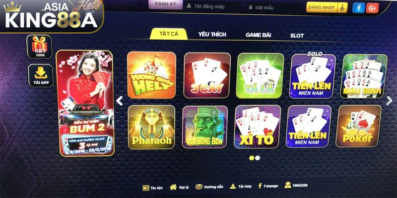 Những tựa game bài King88 nổi bật được yêu thích